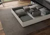 ITYHOME - Gepolstertes Bett mit Bettkasten 140x200 mit Produktbild-Vorschau 5