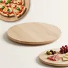Runde Holzschneideplatte, Durchmesser 50 cm, zum Schneiden Produktbild-Vorschau 1