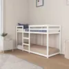 vidaXL Lit superposé blanc 75x190 cm pin massif Voir les images du produit 3