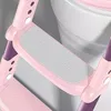 Escabeau de toilettes pour enfants avec poignées, rose + Voir les images du produit 3