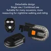 Fahrradblinker USB Wiederaufladbar IPX4 Wasserdicht LED Produktbild-Vorschau 6