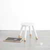 Biela detská stolička STOOL WHITE Náhľad obrázku produktu 8