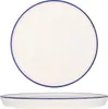Piatto da dessert Rinart - Bordo blu - Porcellana - 17 cm Anteprima dell’immagine prodotto 1