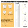 4-in-1-Elektrorasierer für Haustiere, leise, weiß, Produktbild-Vorschau 7