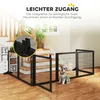 Barriera di sicurezza per cani D06-118BK, pieghevole, pino, Anteprima dell’immagine prodotto 7