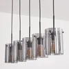 Ayman Hängelampe aus Metall/Glas in Schwarz/Rauchfarben Produktbild-Vorschau 8