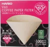 Hario Filterpapier V60 Gr. 02, 100 Stück / Misarashi Box Produktbild-Vorschau 1
