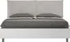 Egos Appia 160x200 Doppelbett aus weißen Ködern mit Produktbild-Vorschau 1