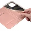 Custodia per Iphone 15 Pro Max con patta e portafoglio Dux Anteprima dell’immagine prodotto 7
