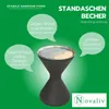 Novaliv 2x stojaci popolník na vonkajšie použitie 60 cm Náhľad obrázku produktu 7