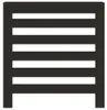 vidaXL Heizkörperverkleidung Schwarz 78x20x82 cm Produktbild-Vorschau 3