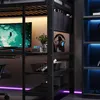 Merax Gaming-Hochbett Etagenbett 120 x 200cm, Metallbett Produktbild-Vorschau 10