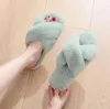 Damen Plüsch Flauschig Pantoffeln Fell Flip Flop Open Toe Produktbild-Vorschau 4