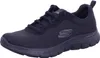 A single black Skechers shoe is shown against a white background. Voir les images du produit