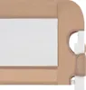 vidaXL Kleinkind-Bettschutzgitter Taupe 120x42 cm Polyester Produktbild-Vorschau 5