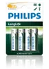 Philips Batterie langlife aa r6 12x4st Produktbild-Vorschau 3