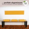 Klemmkissen Sitzkissen 1 Leiste 35cm Klemmtiefe Kunstleder Produktbild-Vorschau 8