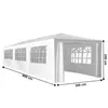 Kondela Záhradný stan Tekno New Typ 3 300x900 cm - biela Náhľad obrázku produktu 3