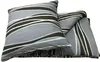 Bettwäsche 135x200 Seersucker Mikrofaser Bettbezug Grau Produktbild-Vorschau 5