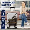 MuchoWow® Koffer Handgepäck Trolley Rollkoffer Kleine Produktbild-Vorschau 2