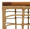 Stół ogrodowy vidaXL w kolorze naturalnym, 55 x 55 x 37 cm, Podgląd zdjęcia produktu 5