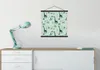 MuchoWow® Textilposter Dschungel - Giraffe - Palme 60x60 cm Produktbild-Vorschau 3