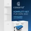 CASARIA® Badmöbel Set 2-tlg Weiß Waschbeckenunterschrank Produktbild-Vorschau 9