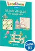 Leselöwen Rätsel-Rallye für Leseprofis - 2. Klasse (Türkis) Produktbild-Vorschau 1