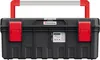 A black toolbox with red latches and a gray handle is shown against a white background. Anteprima dell’immagine prodotto