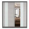 Schwebetürenschrank Kleiderschrank Schrank 203 cm Produktbild-Vorschau 3