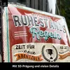LANOLU Retro Blechschild Ruhestand Geschenk zum Produktbild-Vorschau 3