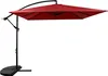 A red cantilever umbrella on a white background. Anteprima dell’immagine prodotto