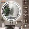 SAVE ®HOME Okrúhle LED zrkadlo do kúpeľne – 60 cm – Náhľad obrázku produktu 2