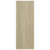 vidaXL Konsolentisch Sonoma-Eiche 78x30x80 cm Holzwerkstoff Produktbild-Vorschau 7