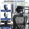 xDays Sedia da Ufficio Ergonomica Nera Mesh con Poggiatesta Anteprima dell’immagine prodotto 6