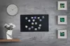 STALFORM Magnettafel Schwarz 80x50 cm – Magnetische Produktbild-Vorschau 11