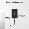 deleyCON 0,30m USB 3.0 Micro B Kabel Kurz 5Gbps - USB-C Produktbild-Vorschau 6