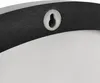A close-up view of the back of a round mirror frame, showing a hanging hook. Náhled obrázku produktu