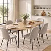 HOMCOM Esstisch Ausziehbar 120-160x80cm Esszimmertisch für Produktbild-Vorschau 2