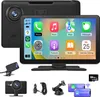 9 Zoll Auto-Display mit CarPlay Android Auto 4K Dashcam Produktbild-Vorschau 2
