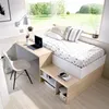 Kinderbett Cervino,  134 x 195 x 73 cm,  Weiß und Eiche Produktbild-Vorschau 4