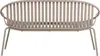 bruce garten 2-sitzer bench pp/metal sand Produktbild-Vorschau 6