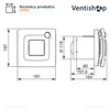 Soler & Palau SILENT DUAL 200, 17 W, 220 - 240 V, 50 Hz, -5 Produktbild-Vorschau 4