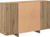 vidaXL Kredens dębowy Artisan 120 x 30 x 75 cm materiał Podgląd zdjęcia produktu 5