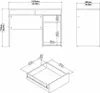 Function Plus Bureau blanc brillant Voir les images du produit 3