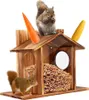 WISFOR Eichhörnchen Futterhaus, mit transparenten Produktbild-Vorschau 1