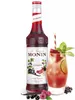 A bottle of Monin Grenadine syrup and a cocktail. Podgląd zdjęcia produktu