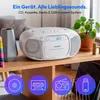 MEDION E66476 Stereo Sound System (Boombox, CD-Player, MP3, Produktbild-Vorschau 3