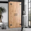 64373 Liverpool Armoire 2 portes chêne à planches / Voir les images du produit 2