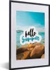 MuchoWow® Gerahmtes Poster Sprichwörter - Sommer - Steine Produktbild-Vorschau 1